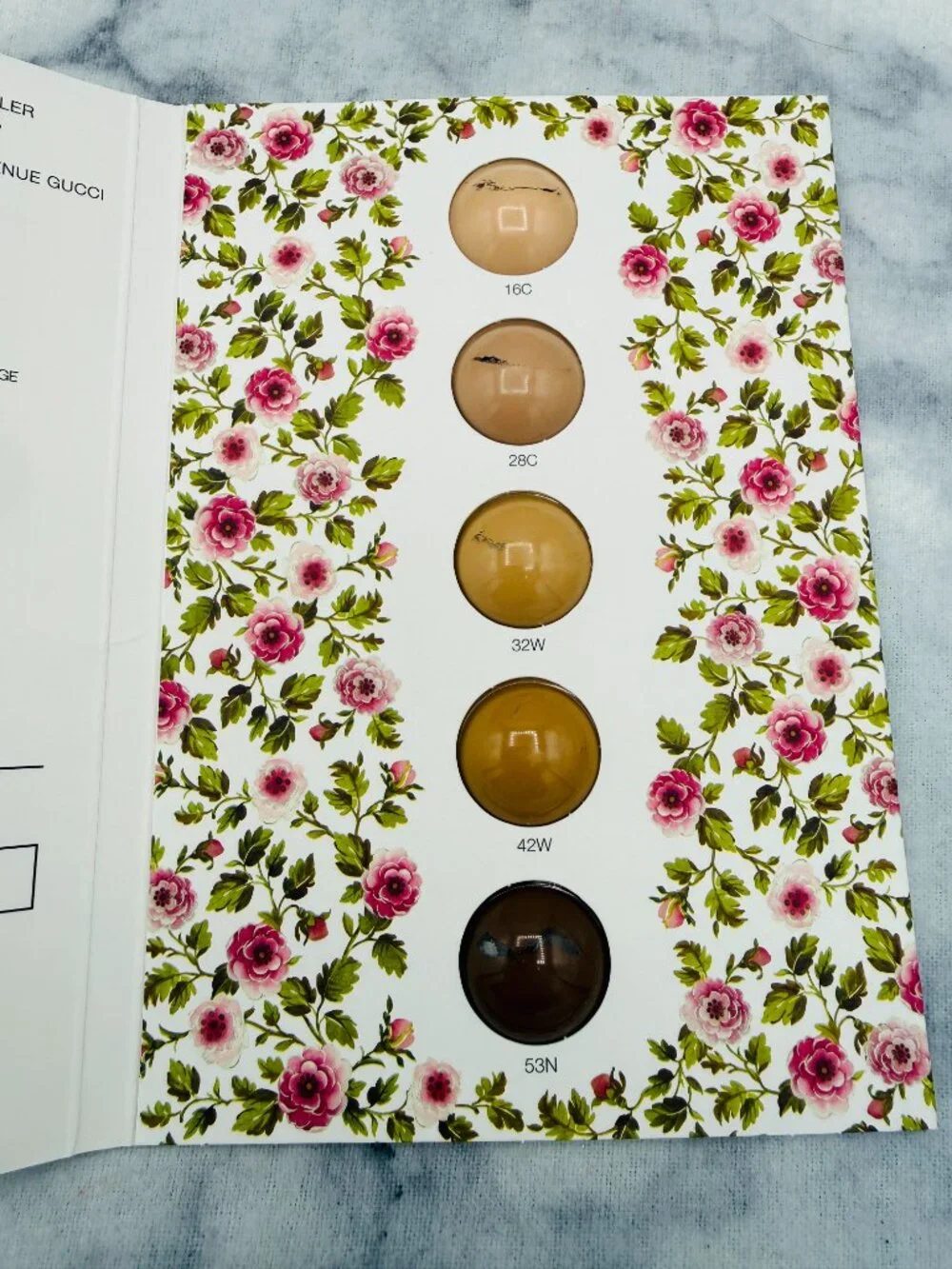 Gucci Beauty Gift Set- 5XLongwear Concealer&5XTinted Moisturizer Sampler-2pc-NEW